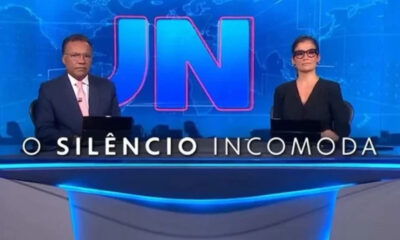 Dia da Liberdade de Imprensa teve minuto de silencio no JN