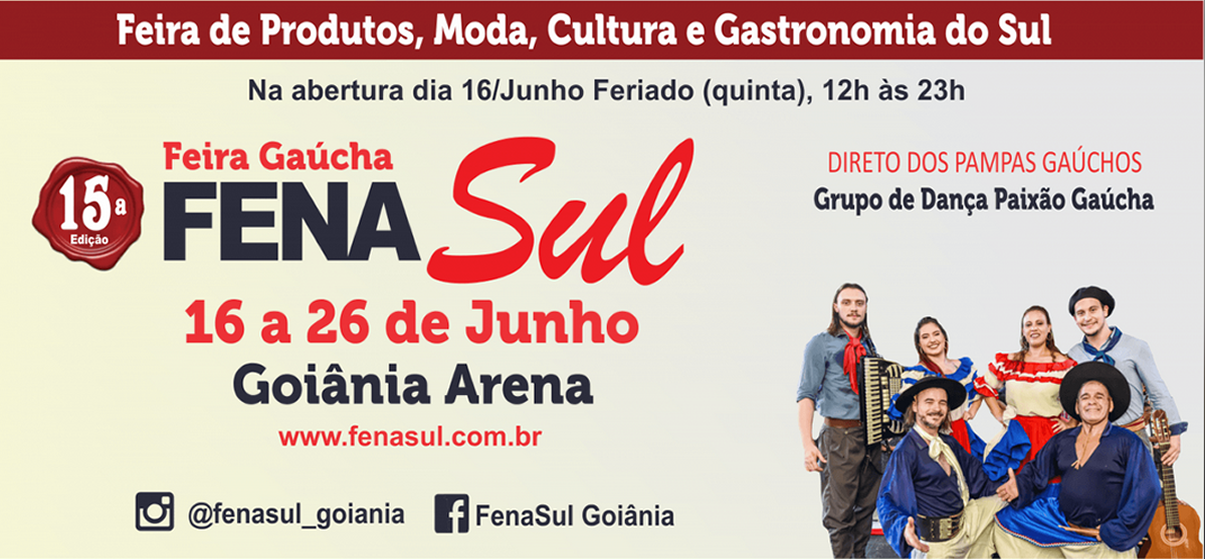 Fenasul traz a cultura do Rio Grande do Sul para Goiânia