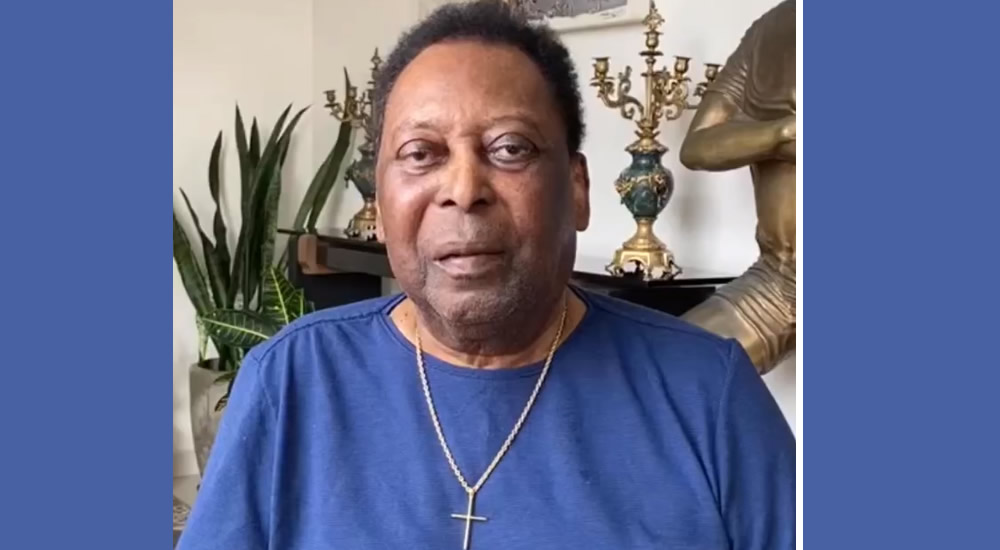 Pelé comemora aniversário de 82 anos e agradece mensagens