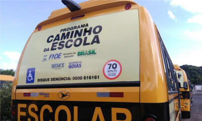 Transporte escolar de Goiás pode ser rastreado via GPS