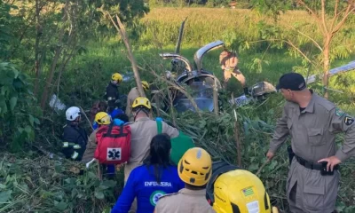 Queda de avião em Goiânia deixa uma pessoa ferida