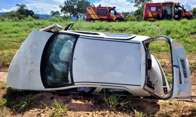 Casal de idosos morrem em acidente na BR-020, em Formosa