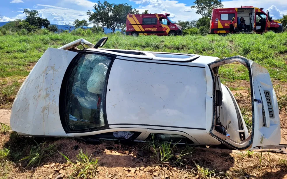 Casal de idosos morrem em acidente na BR-020, em Formosa