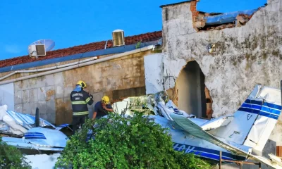 Duas pessoas morrem em queda de avião em Goiânia