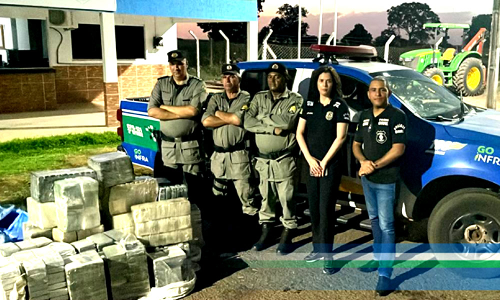 Carga milionária de cocaína é apreendida em Nova Crixás