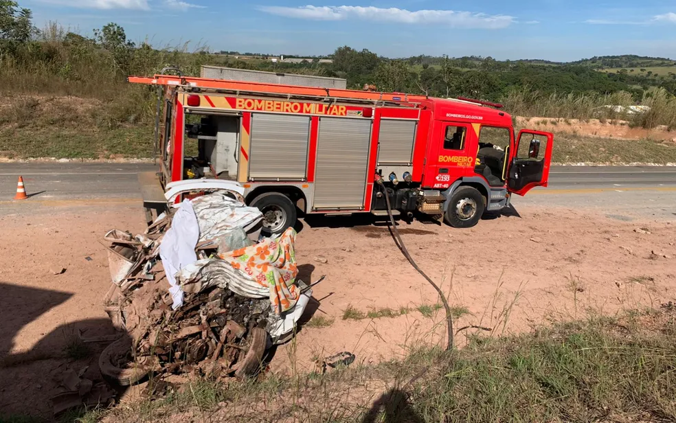 Acidente mata motorista na BR-070, e Cocalzinho de Goiás