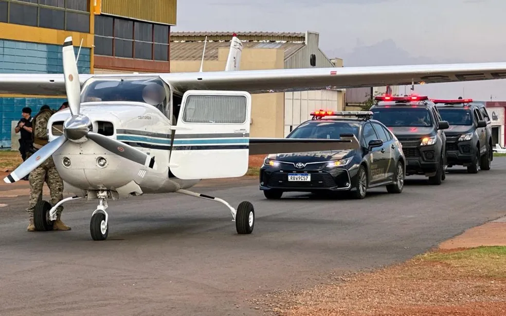 Polícia Federal apreende aviões do tráfico avaliado em R$ 5 milhões