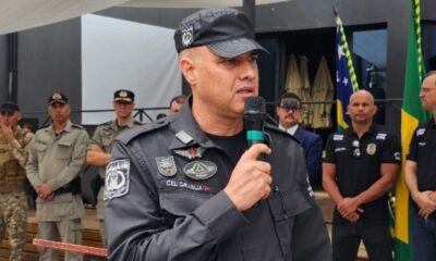 Coronel Marcelo Granja assume o comando da Polícia Militar