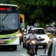 Motocicletas vão usar a faixa exclusiva para ônibus, em Goiânia