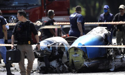 queda de avião em são paulo matou duas pessoas