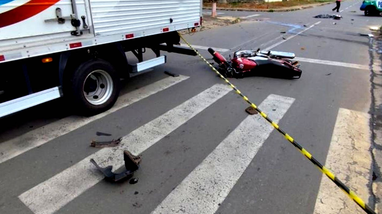 Acidente com moto deixa uma pessoa morta em Aparecida de Goiânia