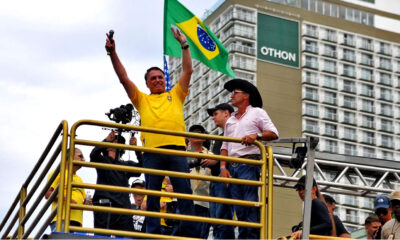 Ato realizado por Bolsonaro no Rio reuniu 18 mil pessoas