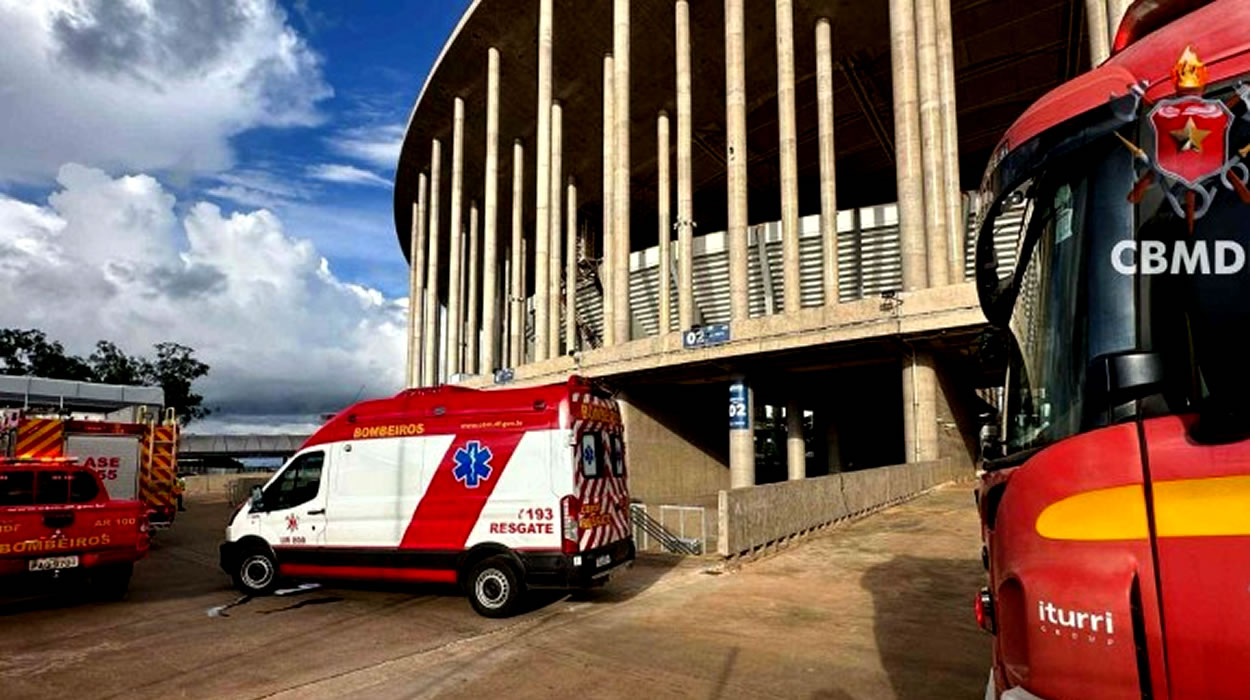 Trabalhador morre eletrocutado no Estádio Mané Garrincha